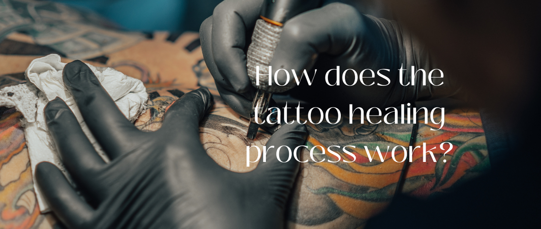 How does the tattoo healing process work?