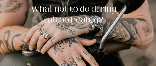 What not to do during tattoo healing ?