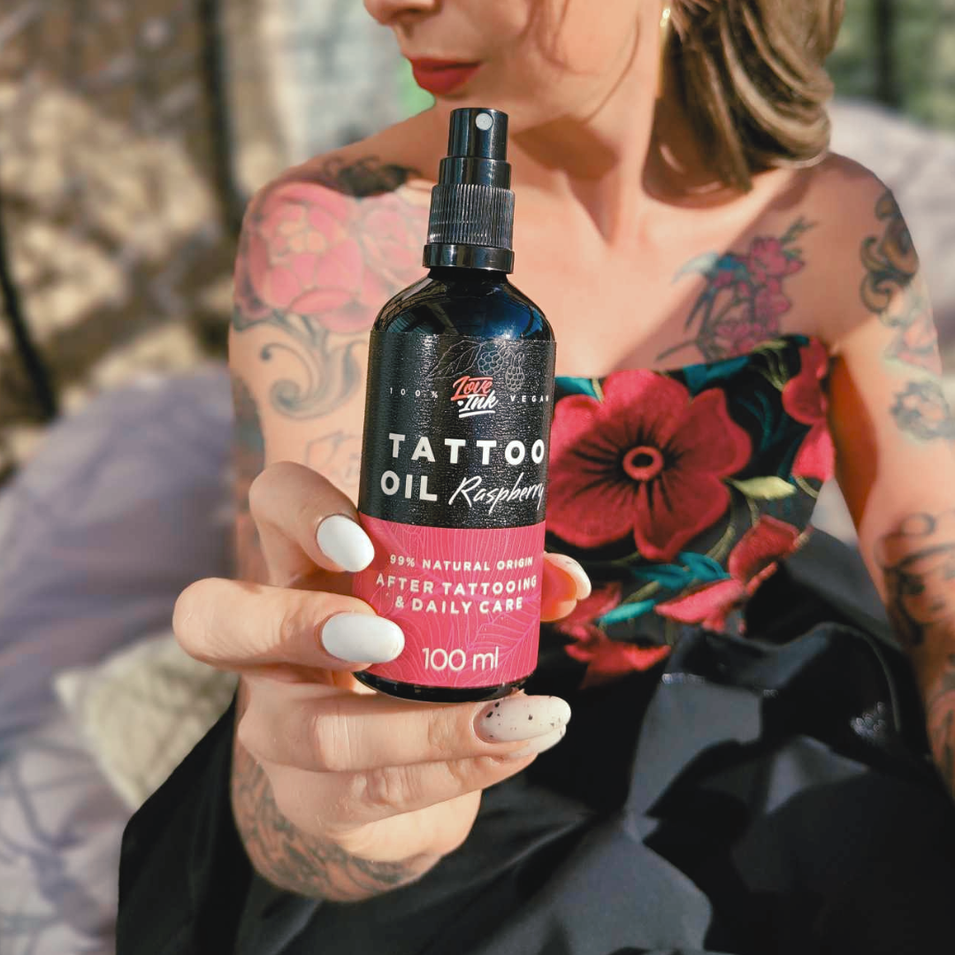 Tattoo oil raspberry loveink